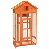  Kućica za ptice smeđa 91 5 x 53 x 170 cm od masivne borovine | shoptok.hr