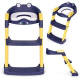 ECO TOYS WC daska za djecu sa stepenicama i ljestvama, plava, | shoptok.hr