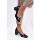 VINCEZA Leather Patent Heels On A Stiletto | Shoptok.si