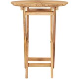  Sklopivi vrtni stol Ø 60 cm od masivne tikovine | Eponuda.com
