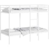  Krevet na kat bez madraca bijeli 90x200 cm čelik | shoptok.hr