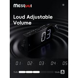 MESQOOL digitalna projekcijska budilka z USB polnjenjem | Shoptok.si
