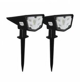 Prosto Solarna bastenska LED lampa MX6101 3W/2kom u pak/100lm/podesiv nagib