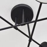  plafonski luster moon 6xE27/15W/230V, crne boje | Eponuda.com