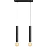  Visilica na sajli TUBA 2xE27/15W/230V crna | Eponuda.com