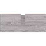  Kupaonski ormarić siva boja hrasta 80 x 33 x 60 cm drveni | shoptok.hr