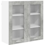 Viseći ormarić Betonski sivi 80 x 31 x 80 cm Konstruirano drvo | shoptok.hr
