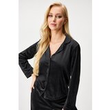 Hunkem&ouml;ller Žametni pižama top Blacker cene