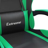  Gaming stol črno in zeleno umetno usnje, (20701093) | Shoptok.si