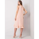 FANCY Dress-FA-SK-7086.08P-Peach | Shoptok.si
