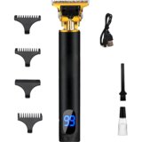 IZMAEL Električni strojček za lase z USB polnjenjem DE-39097 - Črna / Zlata | Shoptok.si