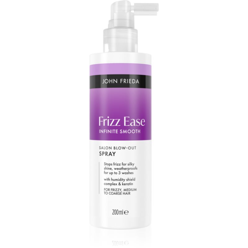 John Frieda Frizz Ease Salon Blow - Out Spray pršilo za glajenje za toplotno oblikovanje las 200 ml Cene
