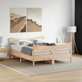 Furnova Posteljni okvir brez vzmetnice 150x200 cm trdna borovina, (21939488) Cene