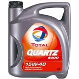 Total mineralno motorno olje Quartz 5000 15W40, 5L