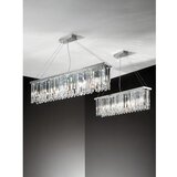  Ondaluce - Kristalni luster na sajli BATIDA 8xE14/10W/230V sjajni hrom | Eponuda.com