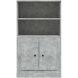  Visoka komoda siva betona 60x35 5x103 5 cm konstruiranog drva | shoptok.hr