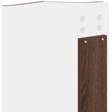  Konstrukcija postelje z vzglavjem Rjav hrast 120 x 200 cm, (5000102466) | Shoptok.si