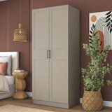 Hanah home BA290 ormar 90 × 210 × 57,5 cm, peščana Cene