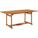 vidaXL Vrtna jedilna miza 180x90x75 cm trden akacijev les Cene