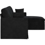 SOFA Crna Sveukupne dimenzije: 198 x 134 x 80 cm (Š x Dub x V) | shoptok.hr