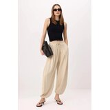 TRENDYOLMILLA Ženske pantalone Twoaw25Ea00001, Bež Cene