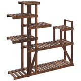  Stalak za cvijeće 110 x 25 x 111 cm od masivne jelovine | shoptok.hr