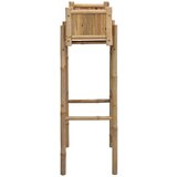  Vrtni saksija s držačem Prirodna 50 x 38 x 114 cm Bambus | shoptok.hr