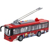  Trolleybus Bus 1:16 Lights Sounds Drive Red | shoptok.hr
