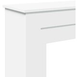 vidaXL Okvir za kamin bela 90x30x90 cm inženirski les | Shoptok.si