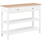  Komoda iz MDF-ja 110x35x80 cm bela Cene