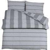 vidaXL Set posteljine za poplun sivi 140 x 200 cm pamučni | shoptok.hr