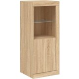  Komode s LED svjetlima 3 kom boja hrasta sonome | shoptok.hr