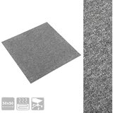  Tepih 20 pcs Sivi 50 x 50 cm 100% Polipropilen | Eponuda.com