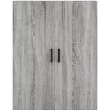  Zidni ormarići 2 kom siva boja hrasta sonome 69,5 x 34 x 90 cm | shoptok.hr