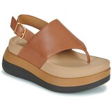 Fitflop F MODE STACK LEATHER Smeđa Cijene