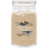 Yankee Candle Signature Jar dišeča sveča Amber & Sandalwood - Large Cene