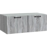 vidaXL Omarica za TV, ki jo lahko montiraš na steno Siva Sonoma, (5000220524) | Shoptok.si