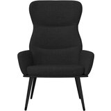  Stolica za opuštanje od tkanine crna | shoptok.hr