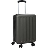 vidaXL sklopivi Kufar Tvrda Ljuska 20'' Tamno Sivi 34x23x55.5 cm ABS | shoptok.hr