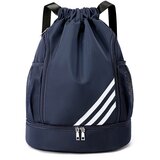 INF Športni nahrbtnik velike prostornine z nepremočljivim mokro-suhim ločevanjem Blue, (21535259) | Shoptok.si