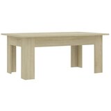  Stolić za kavu boja hrasta 100 x 60 x 42 cm konstruirano drvo | shoptok.hr