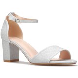 La Modeuse Sandali & Odprti čevlji 69503_P161801 Srebrna | Shoptok.si