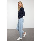 Trendyol Blue Normal Waist Mom Jeans | Shoptok.si