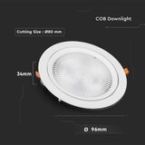  LED ugradna svetiljka sa SAMSUNG čipom, 10W, 230V, 6400K | Eponuda.com