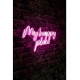 WALLXPERT zidna LED dekoracija My Happy Place Pink cene