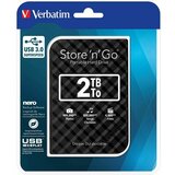 Verbatim zunanji HDD disk StorenGo 2TB USB 3.0 2,5 053195 | Shoptok.si