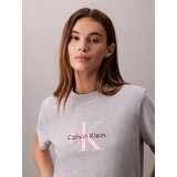 Calvin Klein Jeans Majica 'CLSSC' svetlo siva / roza / bordo | Shoptok.si