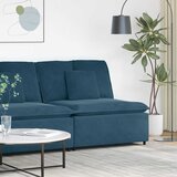  Modularna sofa s jastucima plava 100 cm | shoptok.hr