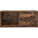vidaXL TV ormarić boja dimljenog hrasta 60x31x25,5cm konstruirano drvo | shoptok.hr