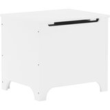 Furnova Škatla za shranjevanje s pokrovom RANA bela 60x49x54cm borovina, (21954032) | Shoptok.si